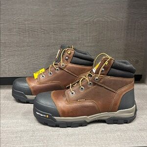 Carhartt Ground Force Waterproof 6' Composite Toe Work Boot (Brown) - Size 8.5M